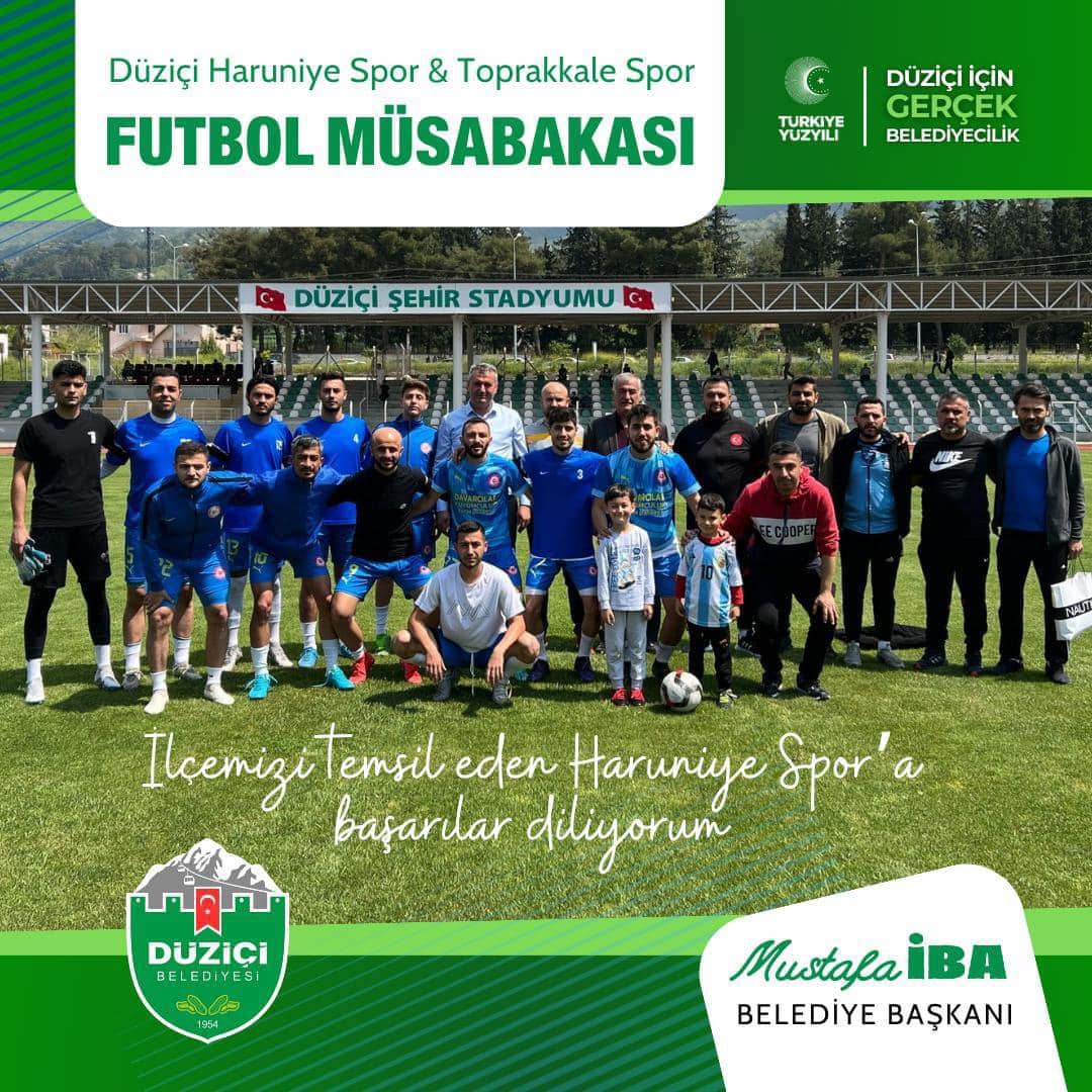 BAŞARILAR DÜZİÇİ HARUNİYE SPORUMUZ
